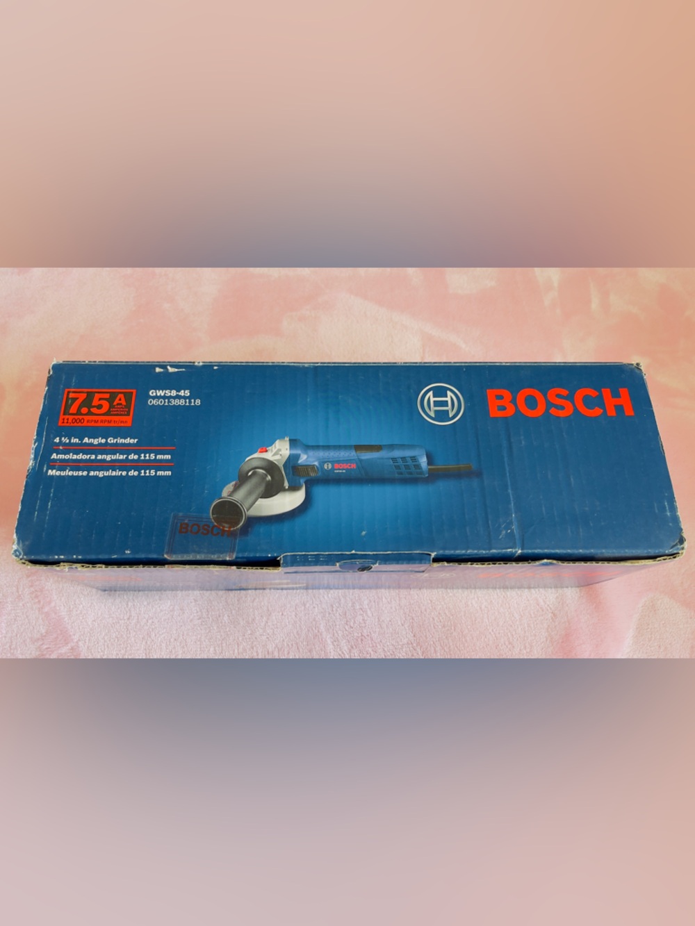 Bosch GWS8‑45 Angle Grinder 4.5” NEW